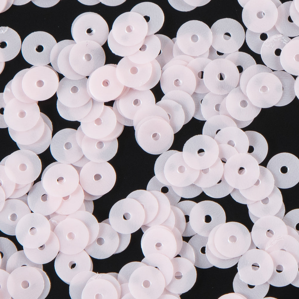 Bag of Baby Pink Dull-Bright Loose Sequins - 5mm - Joann Fabrics