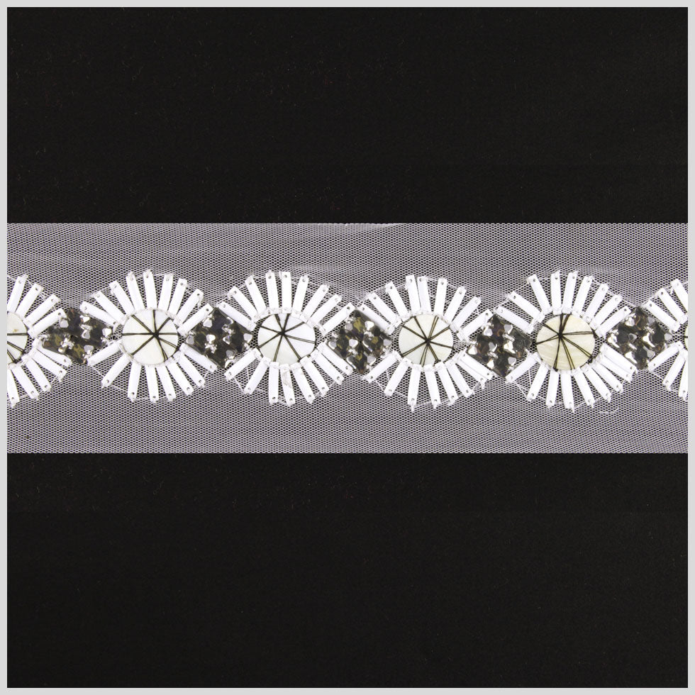 White Fancy Beaded Trim - Joann Fabrics