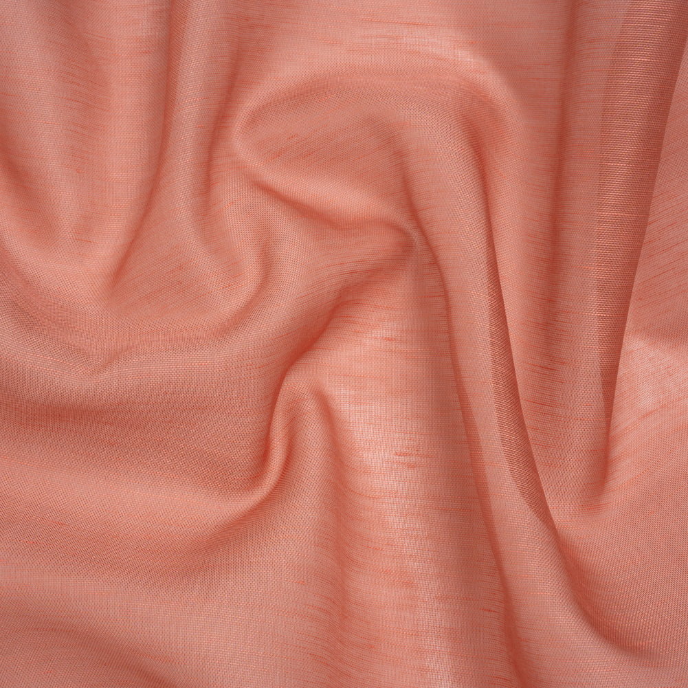 Linen and Silk Scrim - Dusty Rose - Famous Australian Designer Deadstock - Joann Fabrics