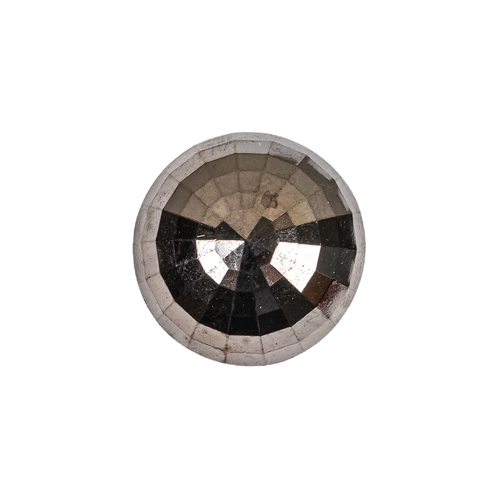 Italian Gunmetal Half Disco Ball Shank Back Plastic Button - 32L/20mm - Joann Fabrics