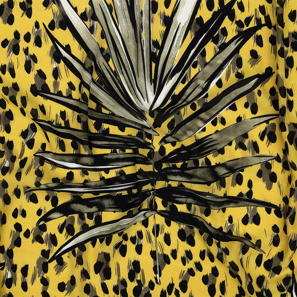 Mood Exclusive Banana Oasis Polyester Crepe - Joann Fabrics