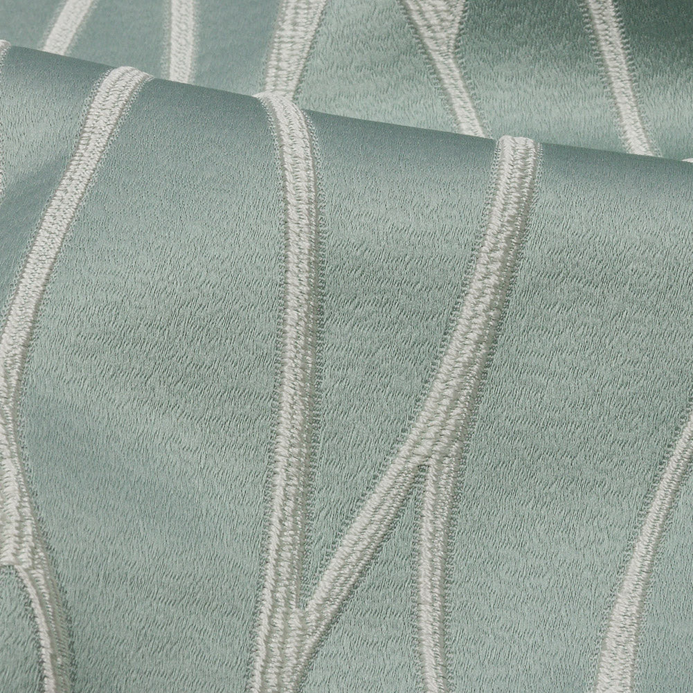 Satin-Faced Drapery Jacquard - Mineral Rippling Lines - British Imported - Joann Fabrics