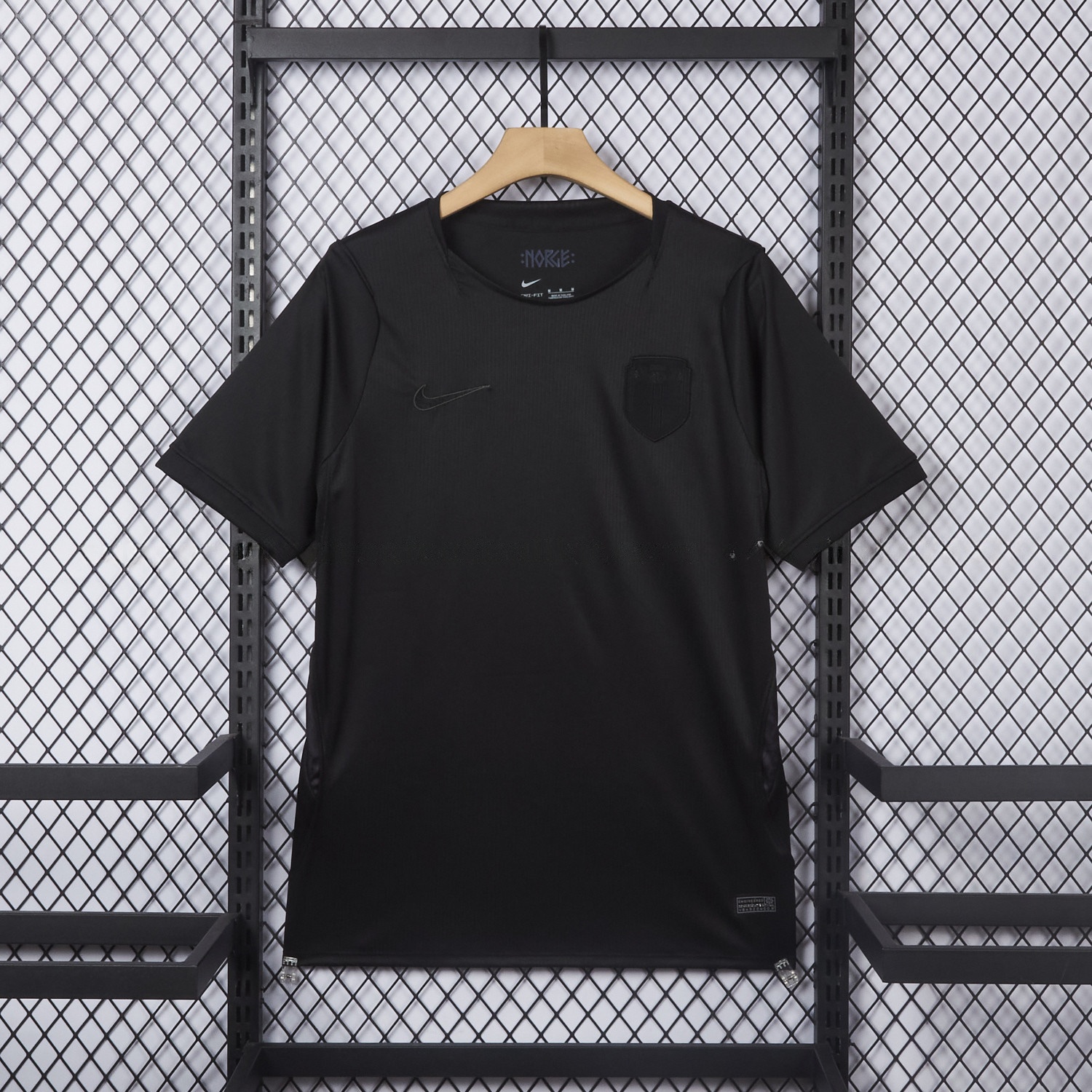 Norway 2026 Away Black Jersey - Fans Version - UnitedFutballJersey