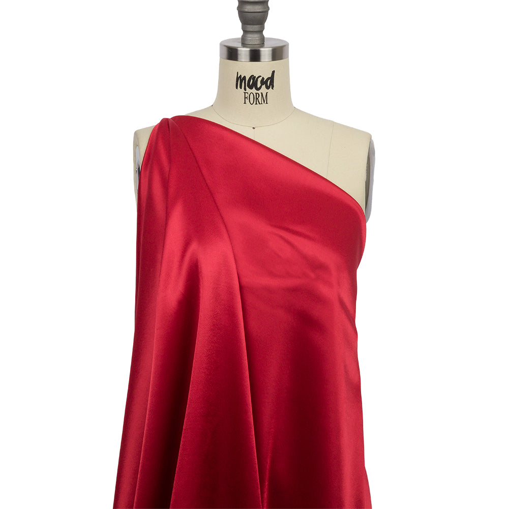 Sustainable Viscose Fluid Satin - Red - Mood Exclusive Elliana Collection - Joann Fabrics