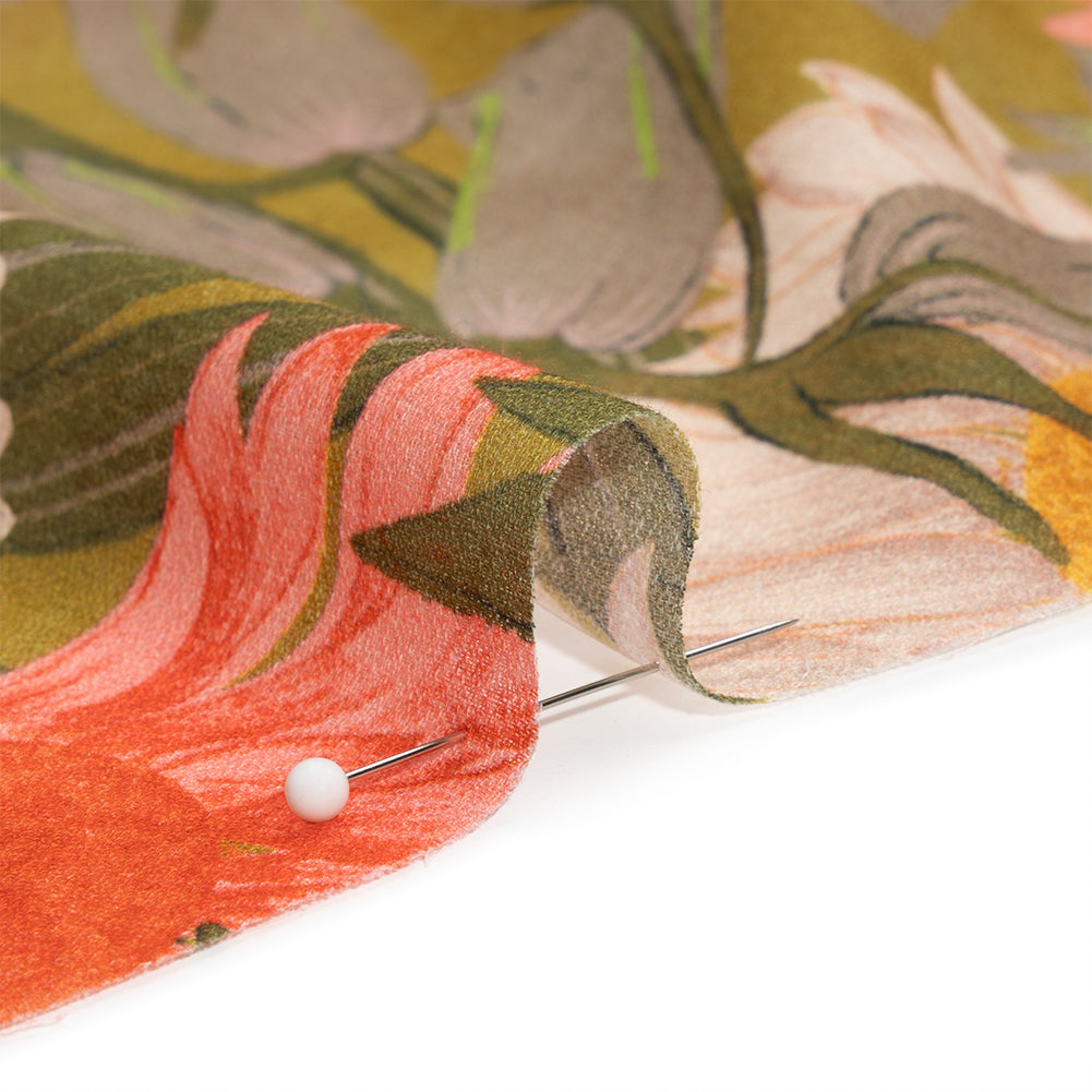 Mood Exclusive Flowers for Frances Cotton Crepe - Joann Fabrics
