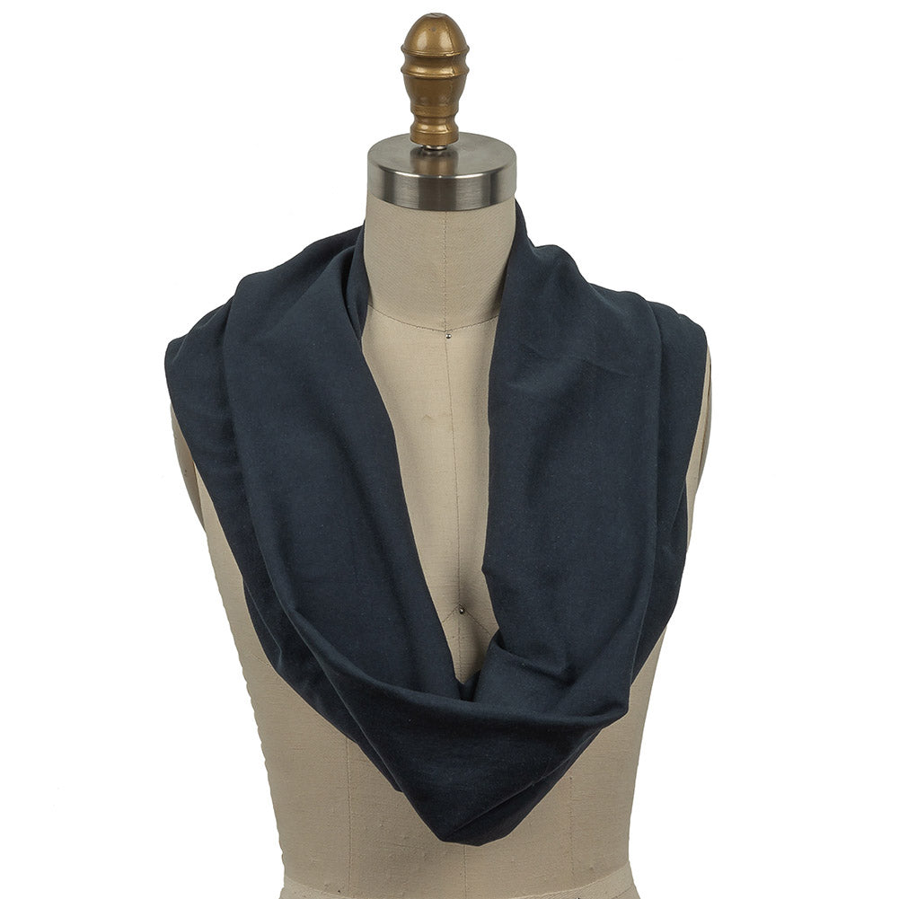 Tubular Cotton Jersey - Navy - Joann Fabrics