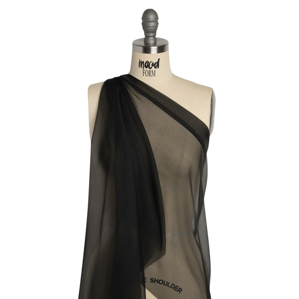 Chiffon-Like Silk Voile - Black - Adelaide Collection - Joann Fabrics