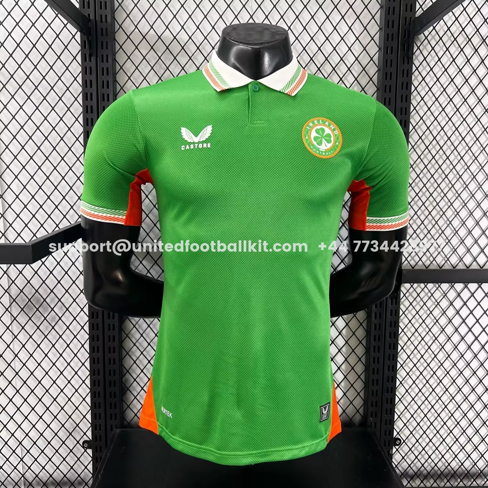 Ireland 2026 Women's Team Home Jersey - Player Version - UnitedFutballJersey