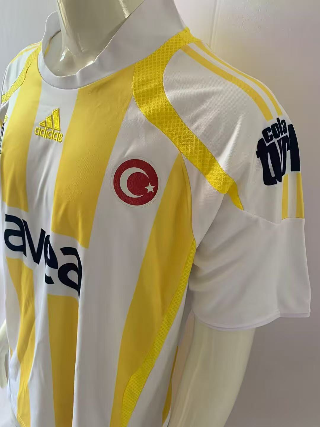 2007/2008 Retro Fenerbahce Away Football Shirt 1:1 Thai Quality