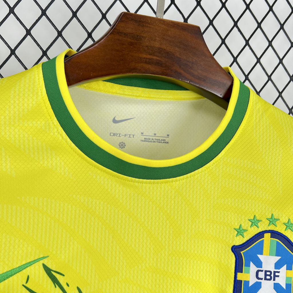 2025/2026 Brazil Pigeon Yellow Football Shirt 1:1 Thai Quality