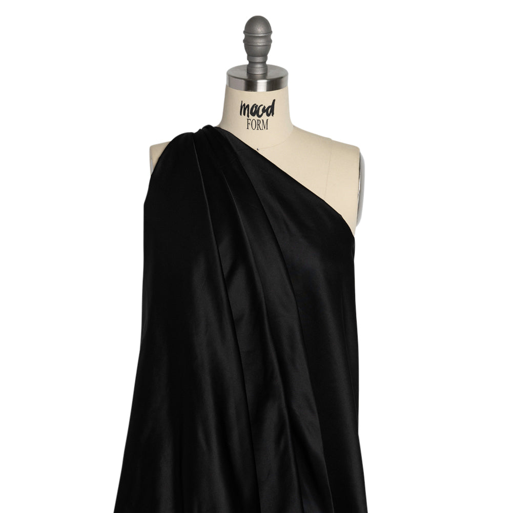 Silk Duchesse Satin - Black - Premium Collection - Joann Fabrics