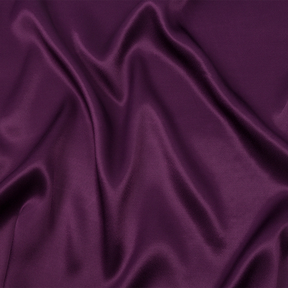 Sustainable Viscose Fluid Satin - Plum - Mood Exclusive Elliana Collection - Joann Fabrics