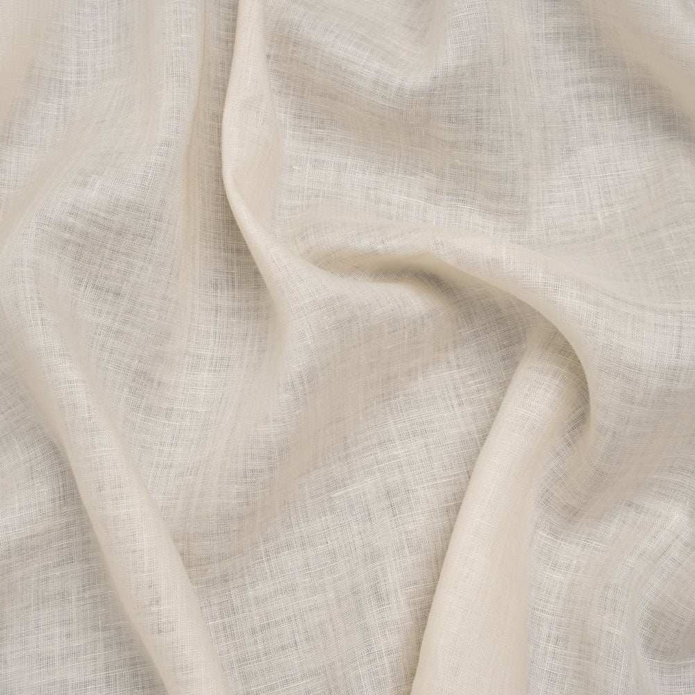 Lightweight Linen Woven - Parchment - Famous Australian Designer Deadstock - Joann Fabrics