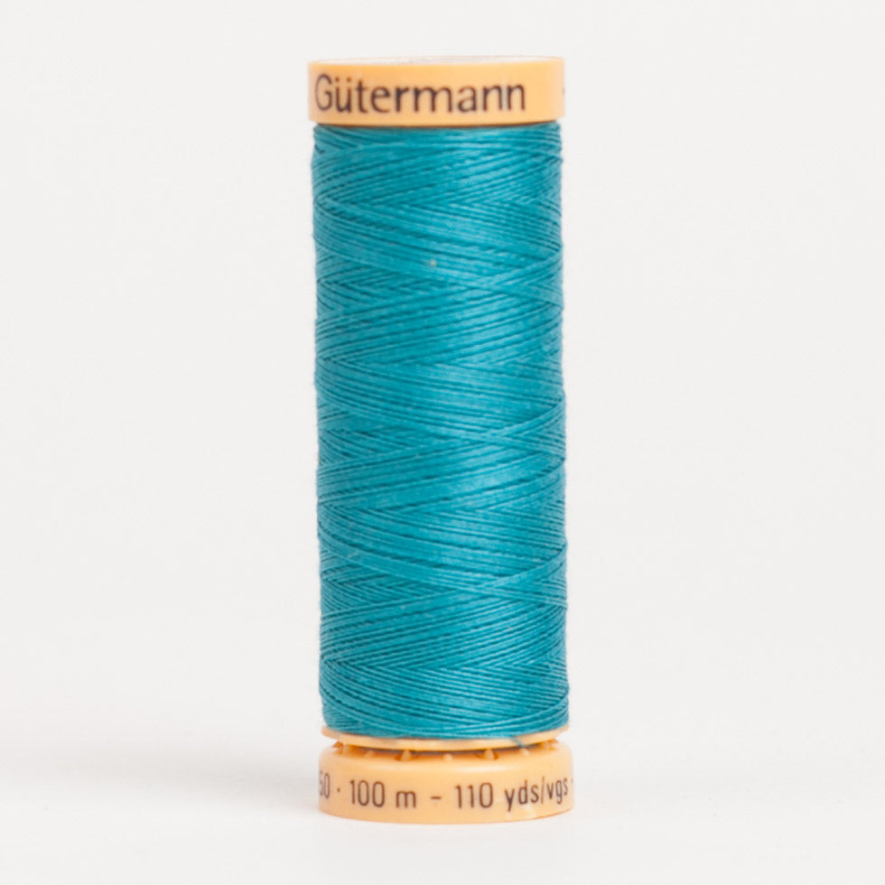 Gutermann Cotton Thread 100m - 7534 Peacock Blue - Joann Fabrics