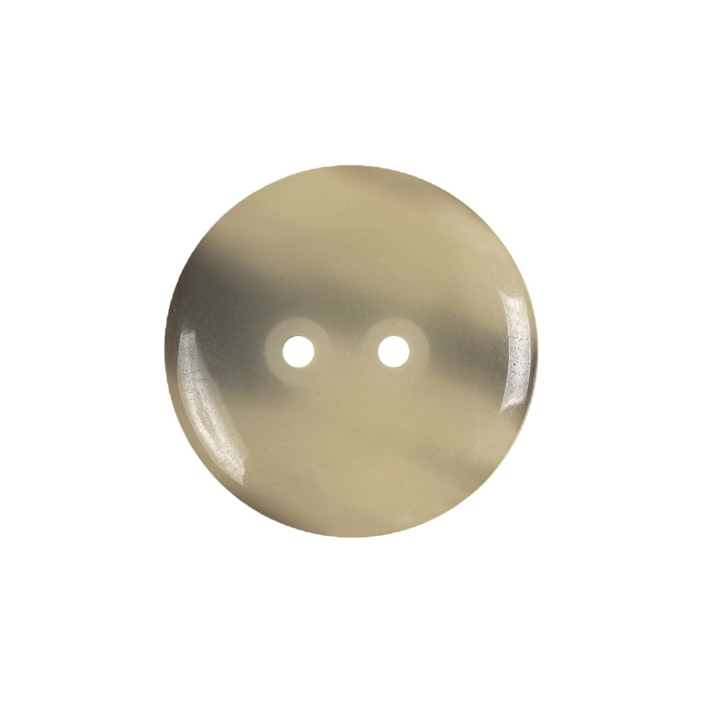 Cannoli Cream and Gray Swirled 2-Hole Plastic Dish Button - 36L/23mm - Joann Fabrics