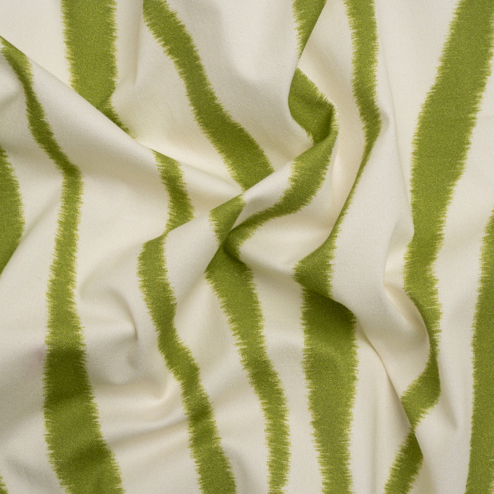Mood Exclusive Kiwi Zebra Chic Stretch Brushed Cotton Twill - Joann Fabrics