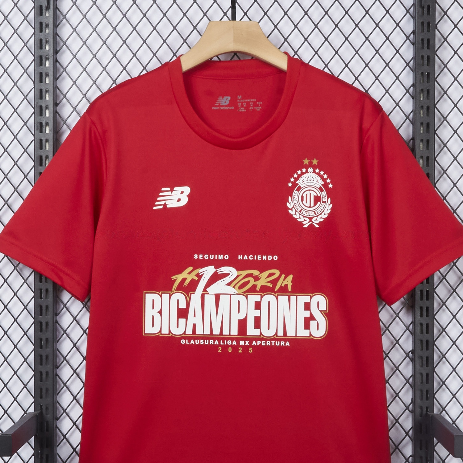 Toluca 25-26 Red Champion Commemorative Jersey - Fans Version - UnitedFutballJersey
