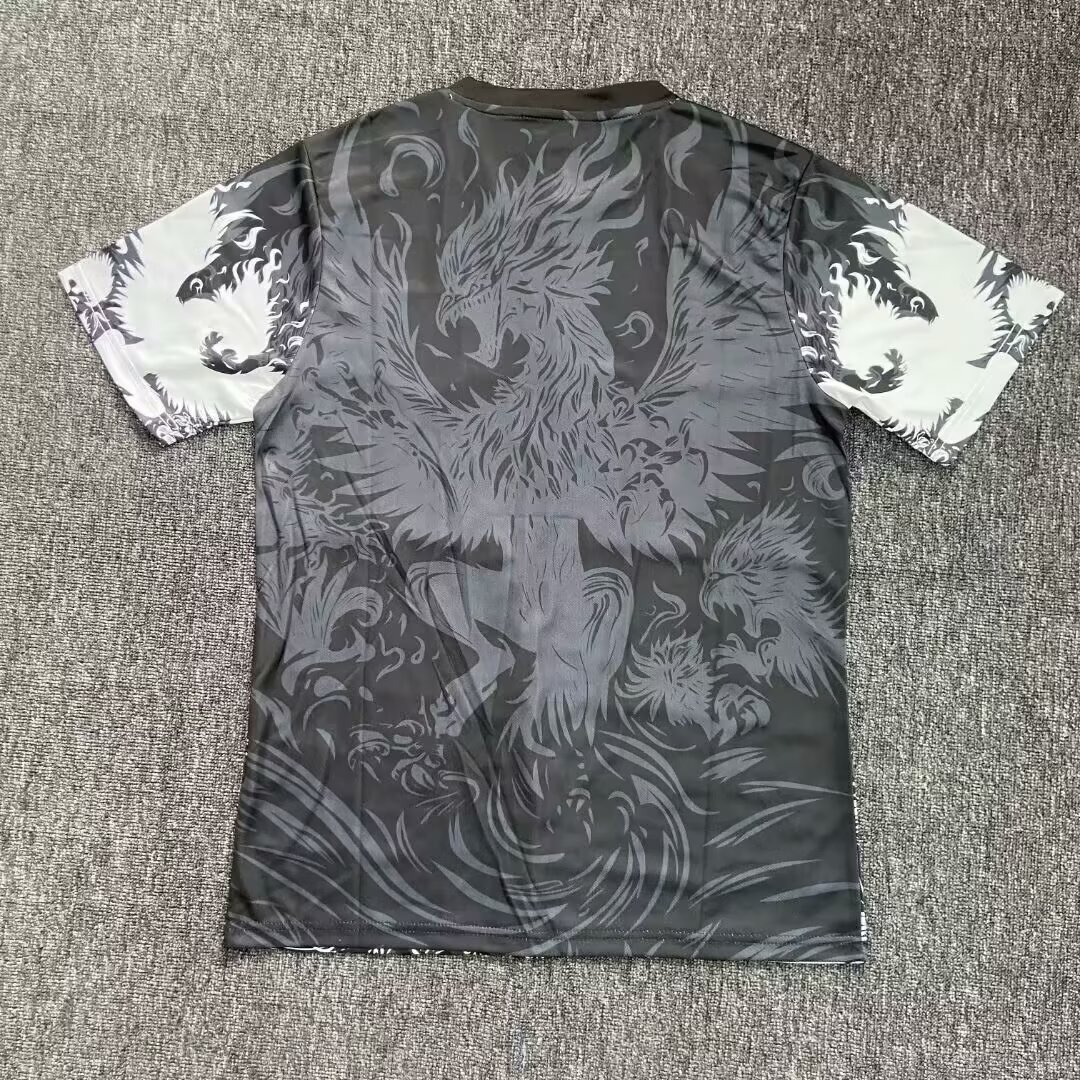 2025/2026 Japan Special Edition Black White Eagle Soccer Jersey 1:1 Thai Quality