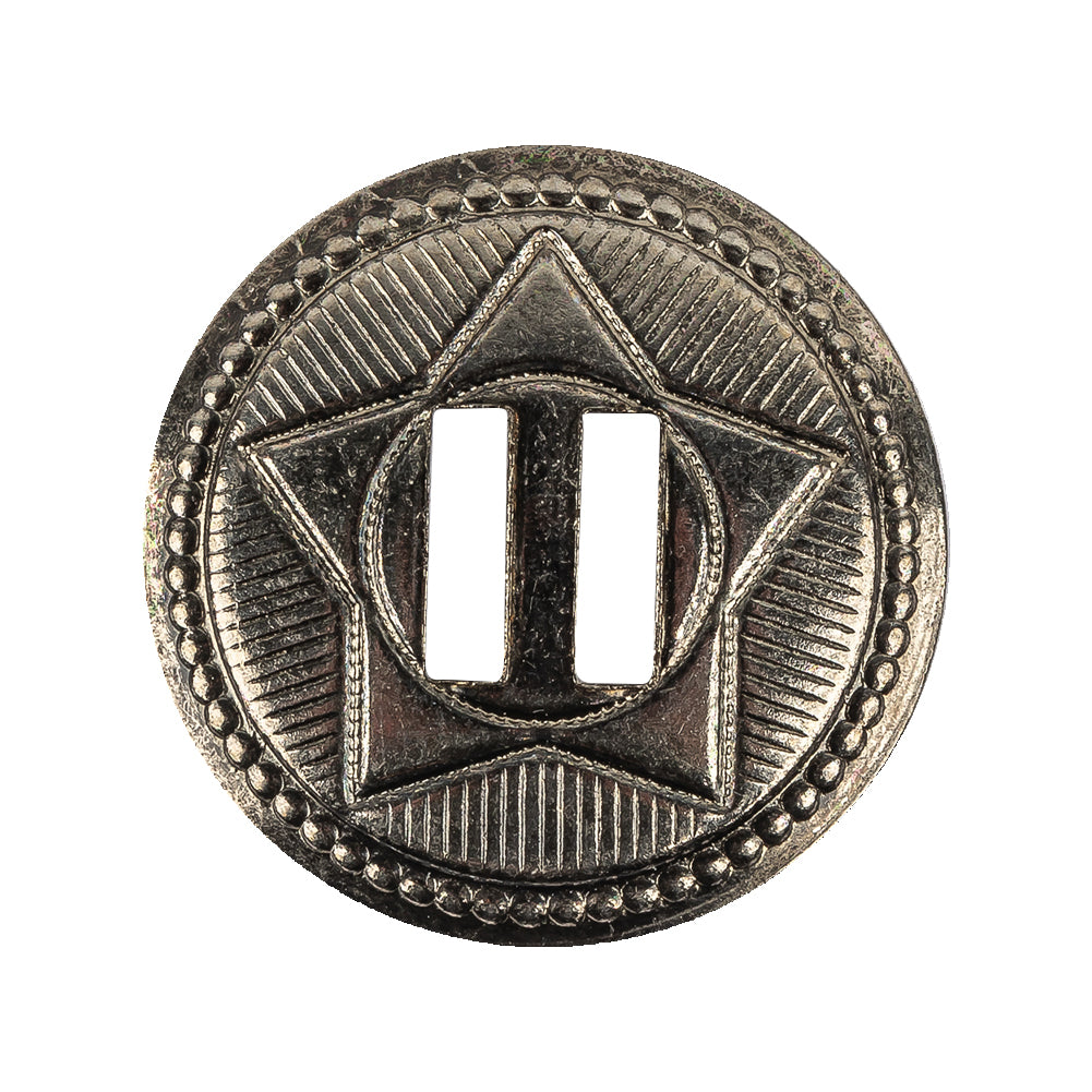 Gunmetal Metal Button - 45L/29mm - Joann Fabrics