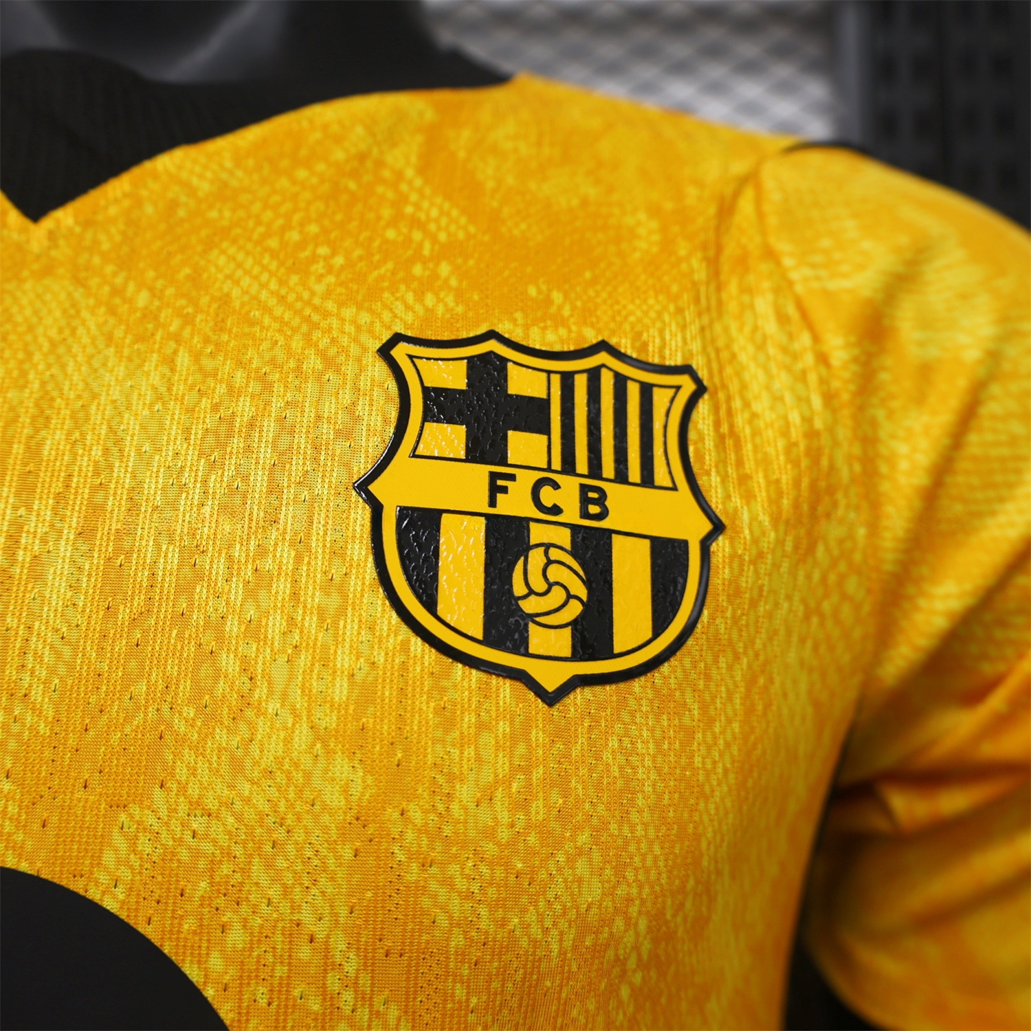 Barcelona 26-27 X KB Yellow Special Jersey - Player Version - UnitedFutballJersey