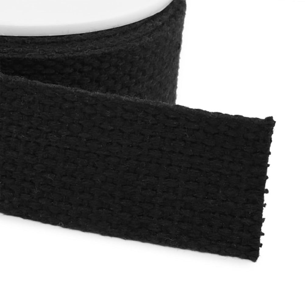 Dritz Cotton Belting/Strapping - Black - 1.25
