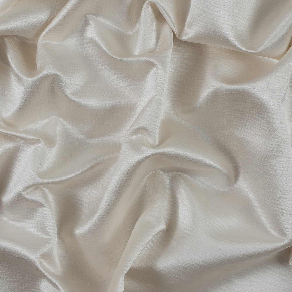 Luminous Textural Polyester Woven - Pearl - British Imported - Joann Fabrics