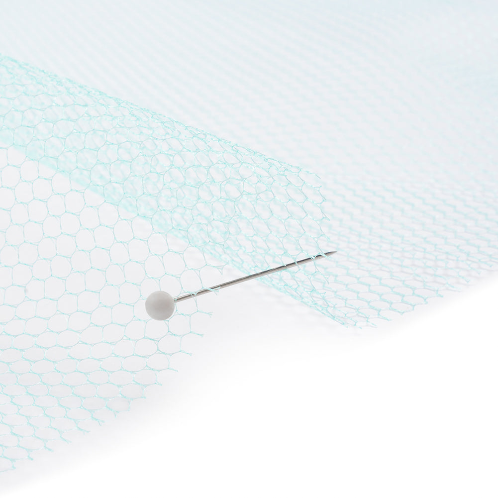 Nylon Net Tulle - Aqua - Gianna Collection - Joann Fabrics