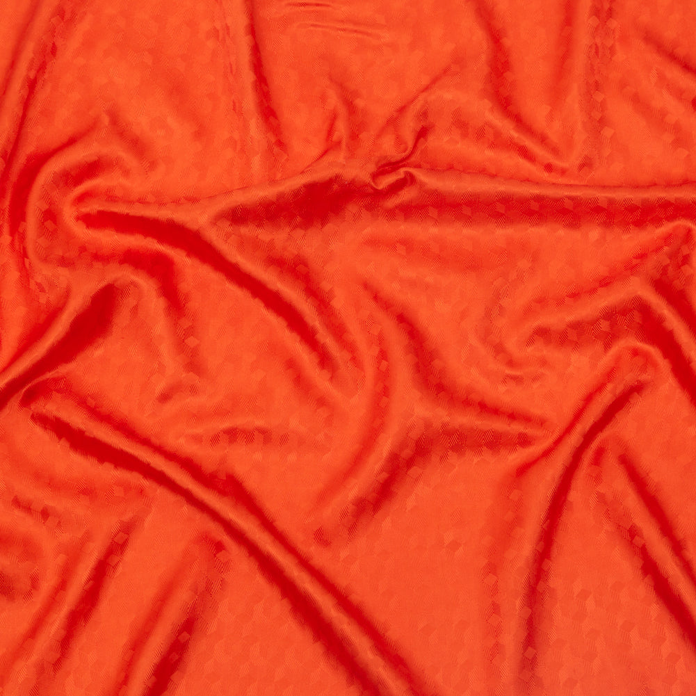 Tangerine Geometric Jacquard Lining - Joann Fabrics