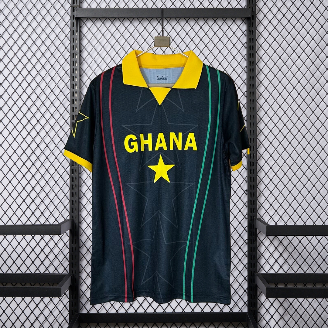 Ghana 2026 Yellow Star Black Special Jersey - Fans Version - UnitedFutballJersey