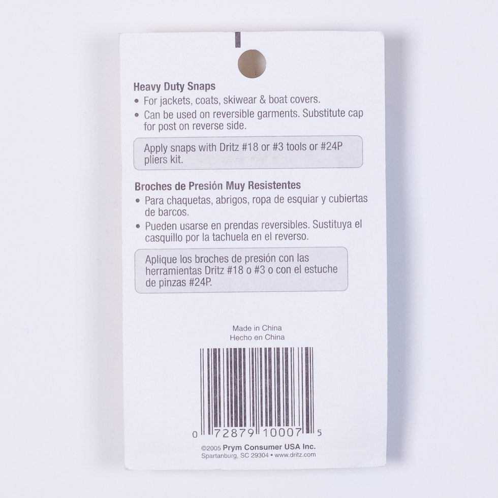 Dritz Navy Heavy Duty Snaps - 7 Ct - Joann Fabrics
