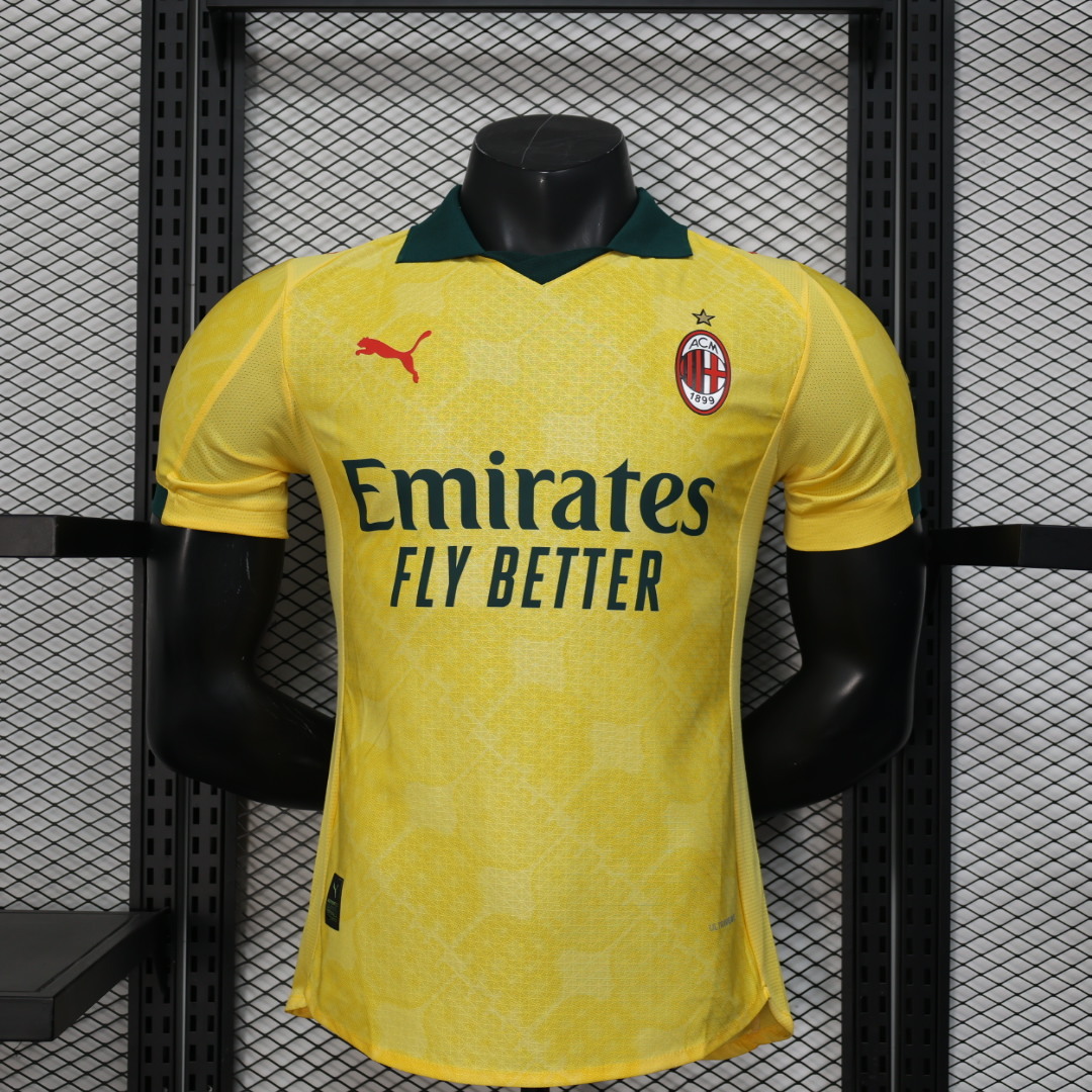 2025/2026 Player Version AC Milan Third Away Football Jersey 1:1 Thai Quality