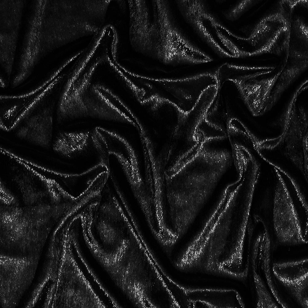 Metallic Velvet - Black - Ava Collection - Joann Fabrics