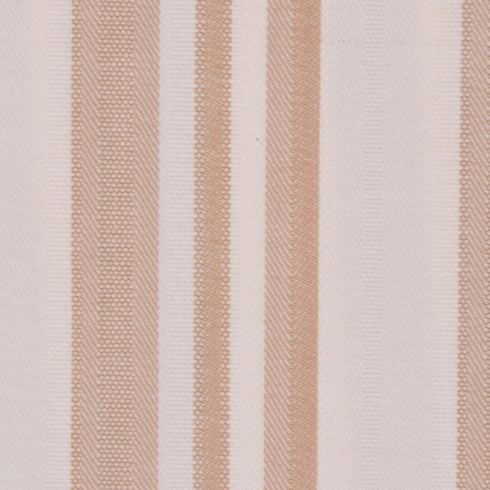 Italian Cream and Tan Striped Cotton Suiting - Joann Fabrics