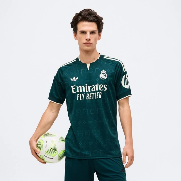 Real Madrid 2026/27 Dark Green Away Football Shirt | S–XXL