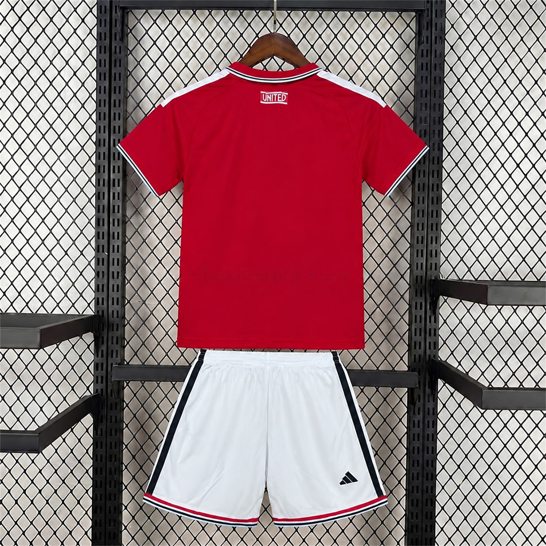 Manchester United 26-27 Home Kids Kit - UnitedFutballJersey