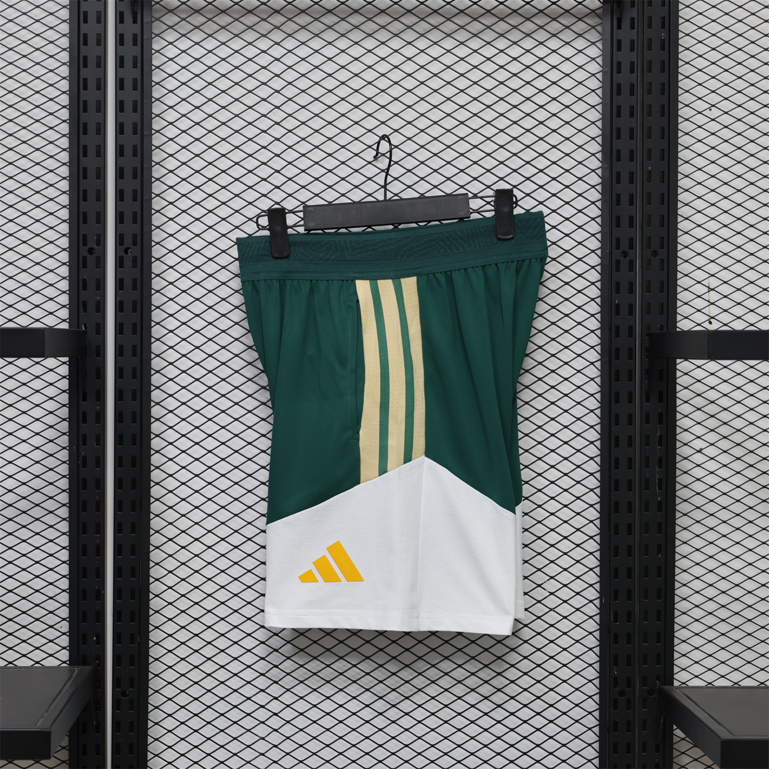 Italy 2026 White Green Training Shorts - Player Version - UnitedFutballJersey