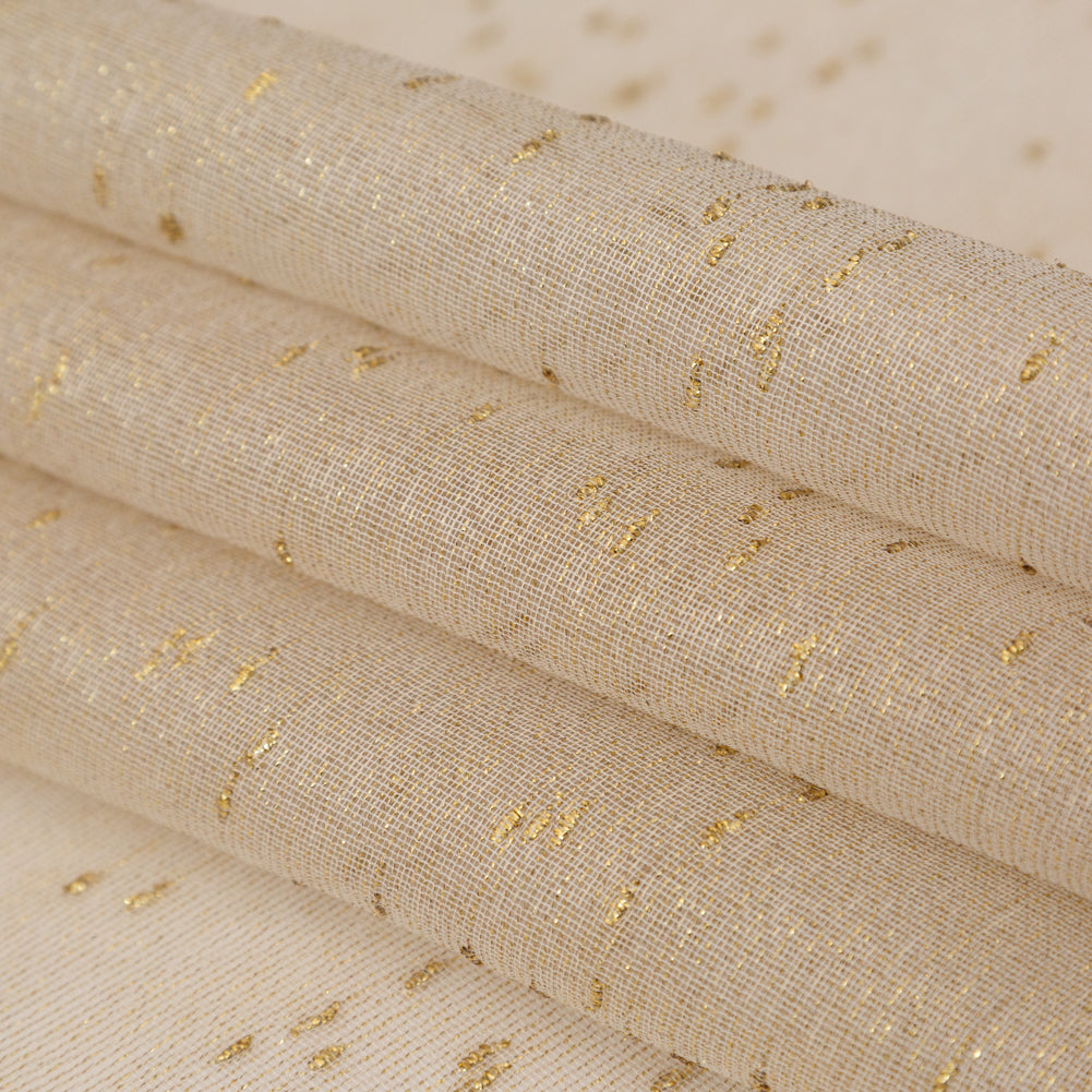 Metallic Gold Slubbed Scrim - Joann Fabrics