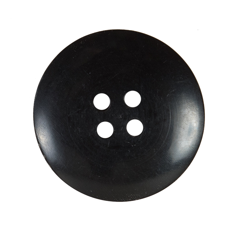 Black and Brown Textural Horn 4-Hole Button - 45L/29mm - Joann Fabrics