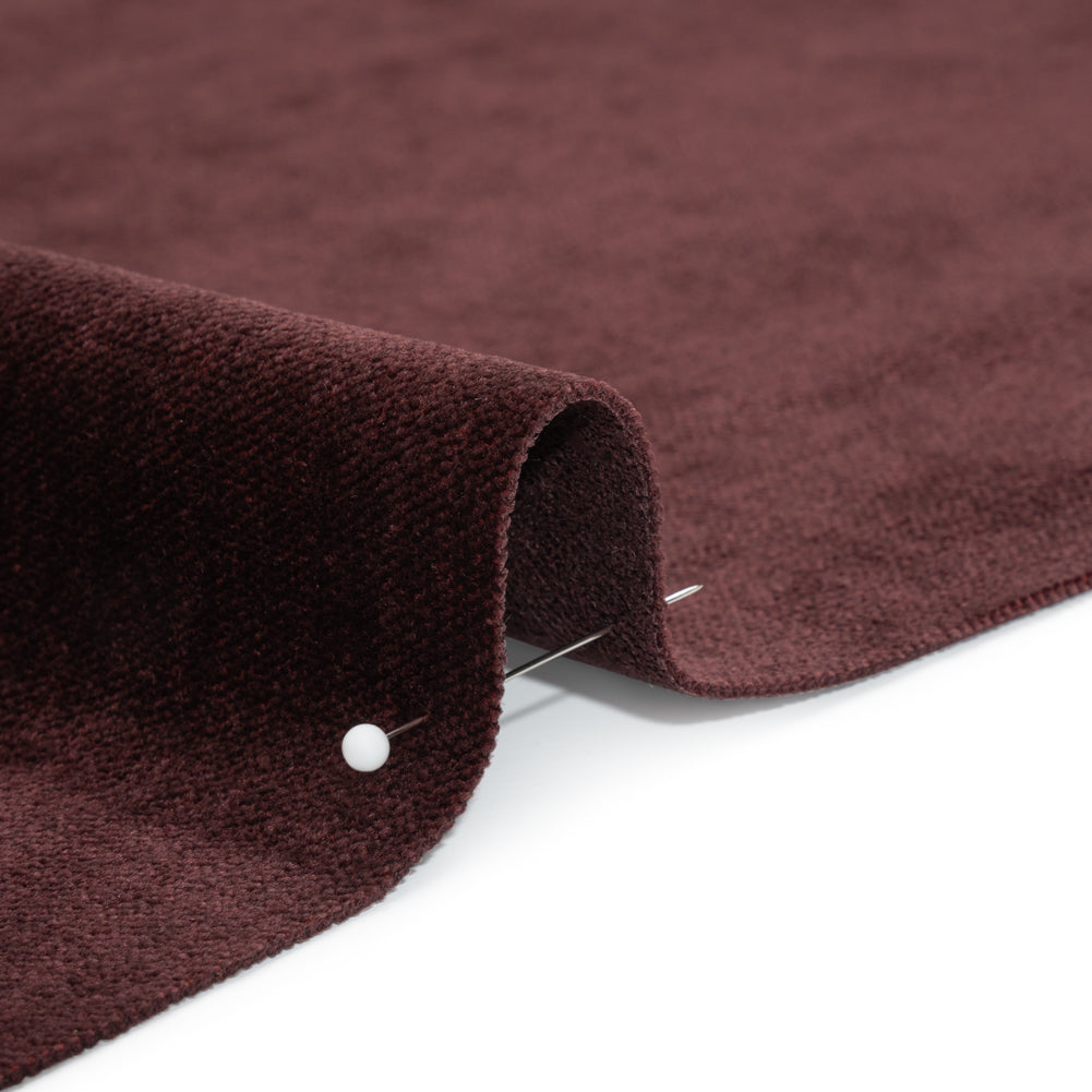 Upholstery Chenille with Latex Backing - Plum - Tonnet Collection - Joann Fabrics