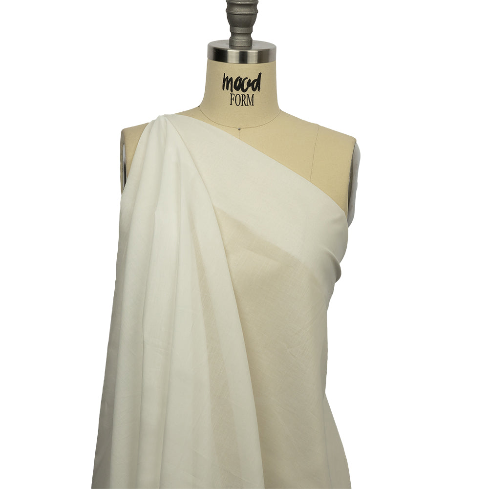 Famous Australian Designer Star White Crisp Cotton Voile - Joann Fabrics