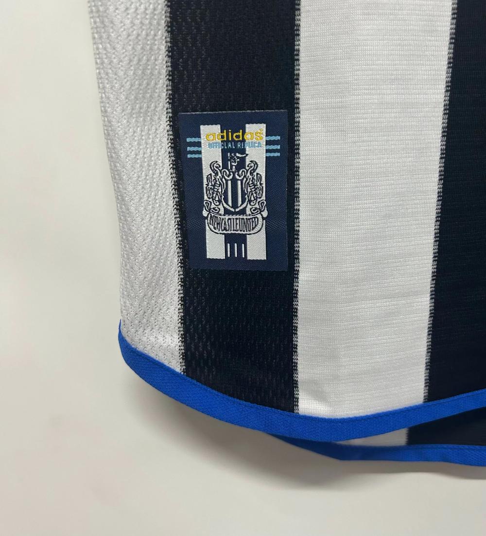 1999-2000 Retro Newcastle United Home Soccer Jersey 1:1 Thai Quality