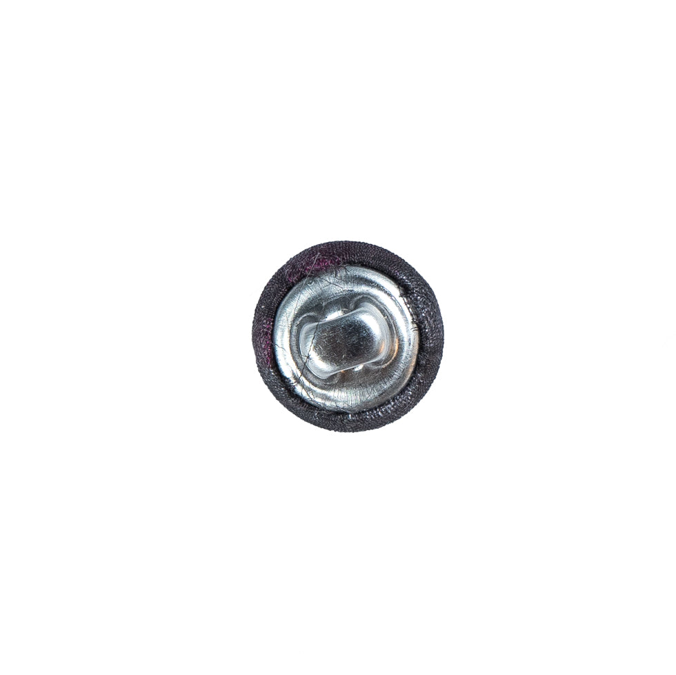 Gray and Purple Silk Covered Button - 18L/11.5mm - Joann Fabrics