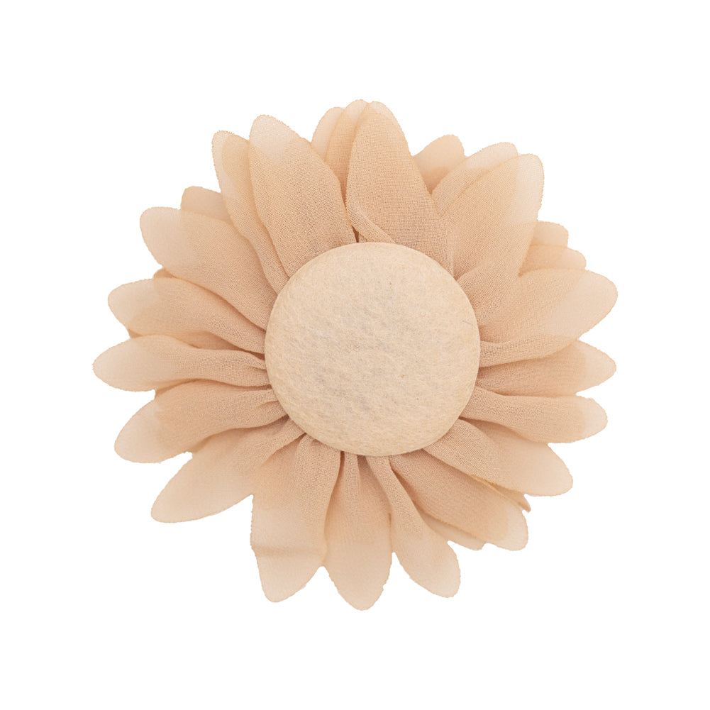 Italian Beige 3D Flower Applique - 4