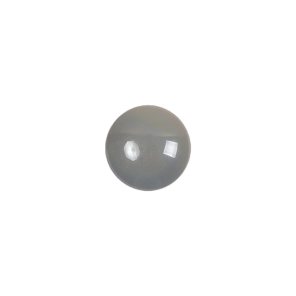 European Dark Gray Self Back Glass Button - 18L/11.5mm - Joann Fabrics