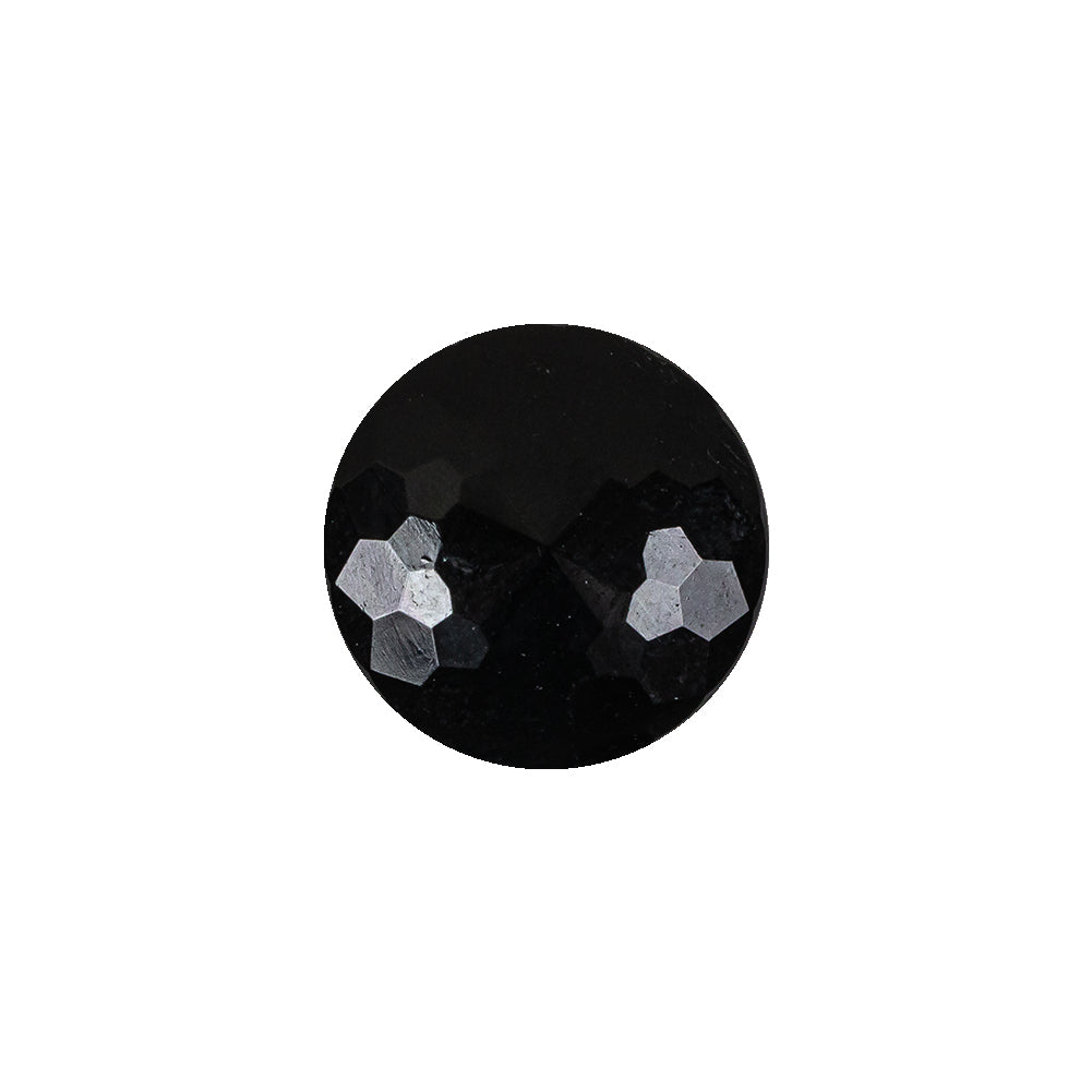 Vintage Jet Faceted Shank Back Glass Button - 25L/16mm - Joann Fabrics