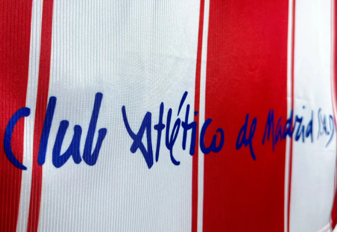 1999/2000 Retro Atletico Madrid Home Football Jersey 1:1 Thai Quality
