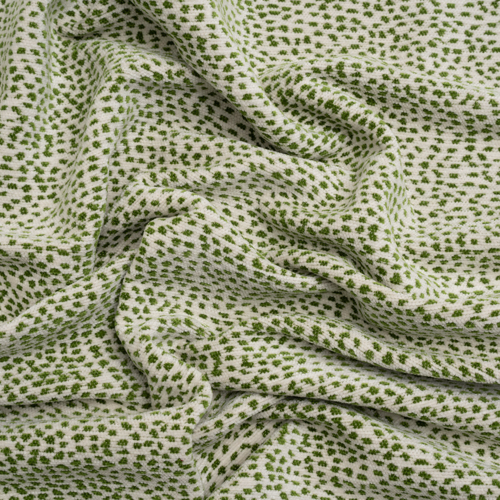 Upholstery Chenille - Grass Spotted - Remus Collection - Joann Fabrics