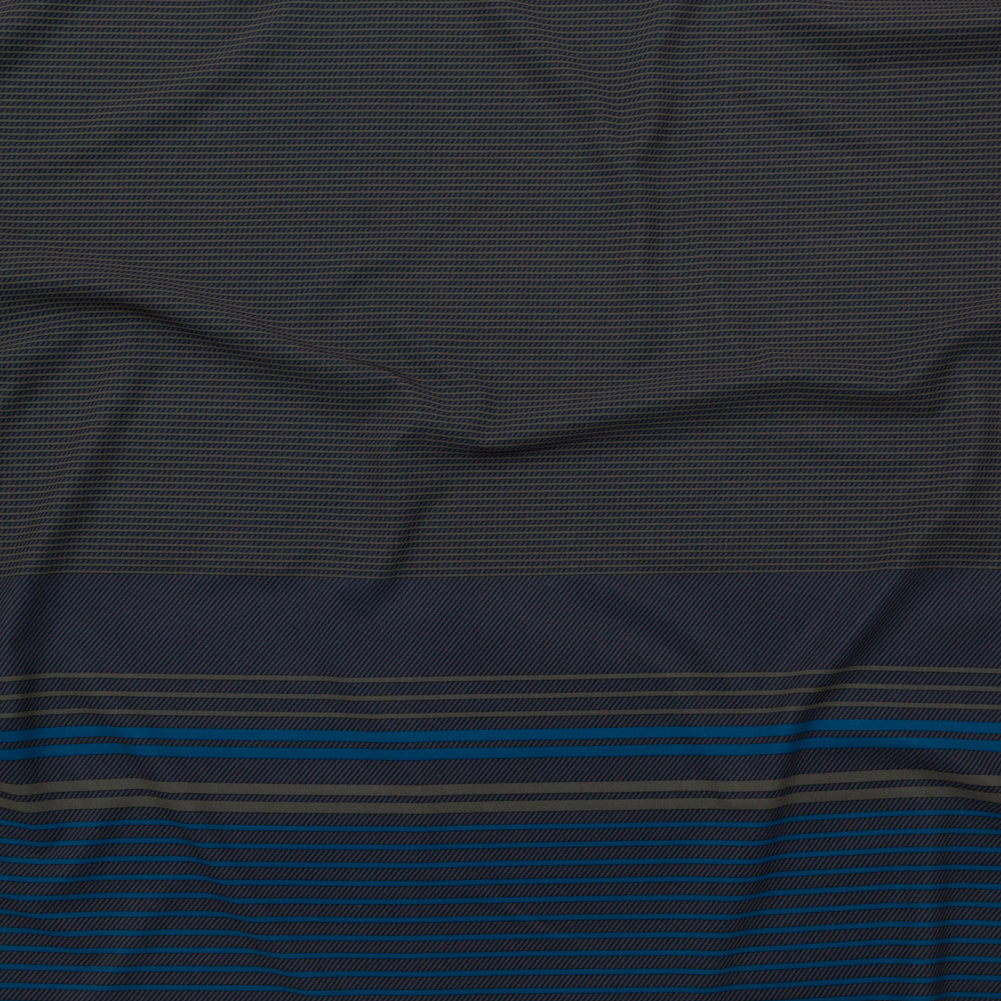 Green Stripe Printed Stretch Polyester Woven - Joann Fabrics