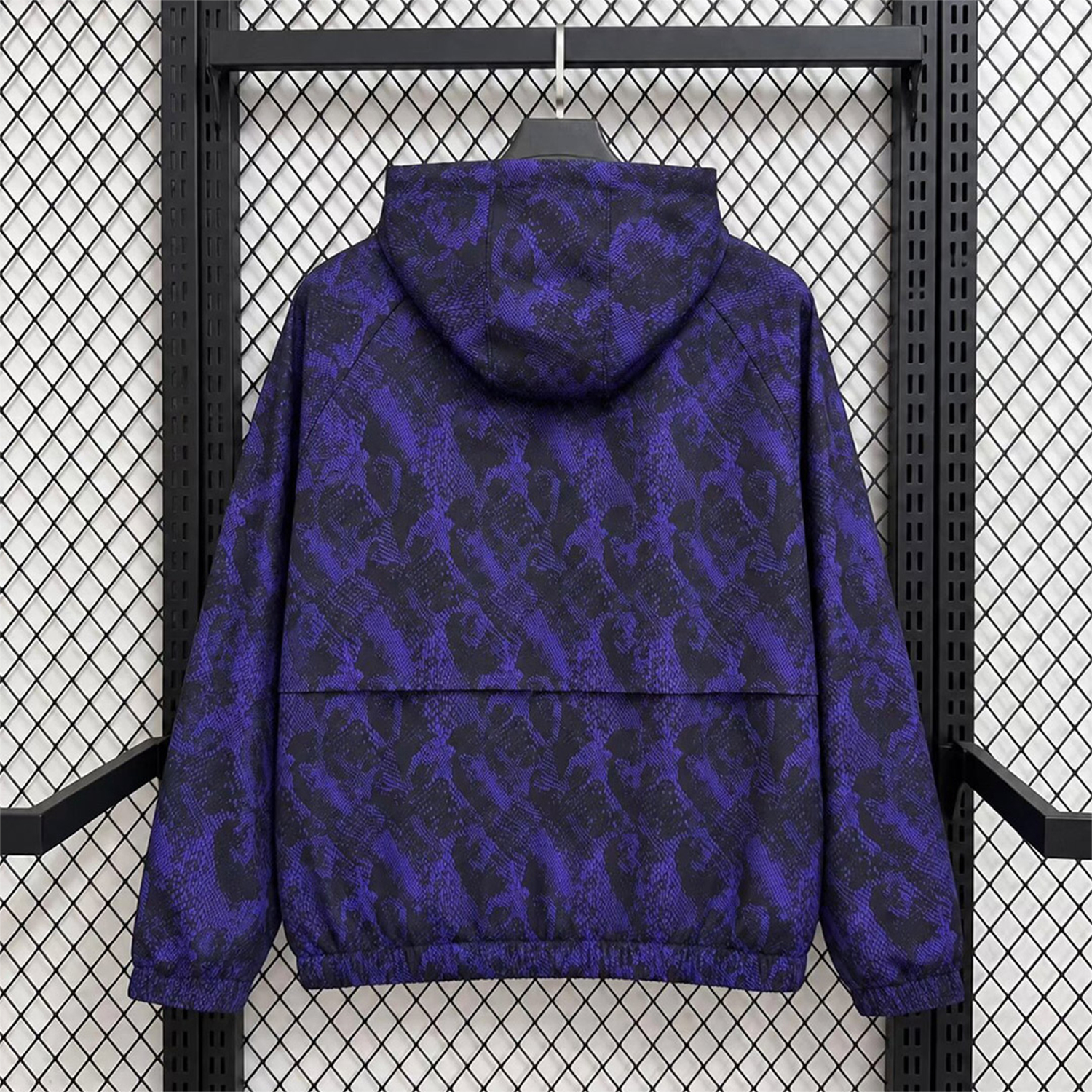 Barcelona 26-27 Away Windbreaker Jacket - Purple - UnitedFutballJersey