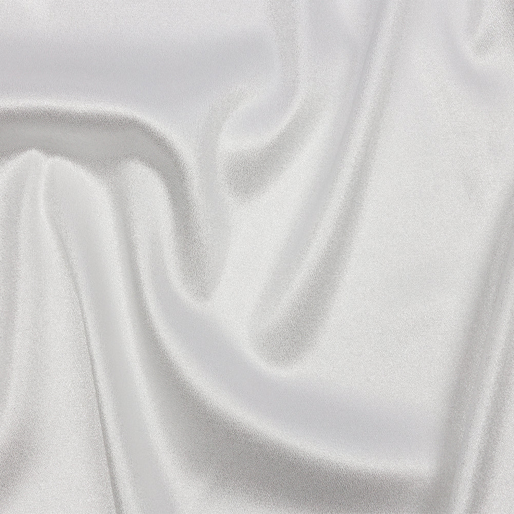 Stretch Polyester Crepe with Gold Foiling - White - Devyn Collection - Joann Fabrics